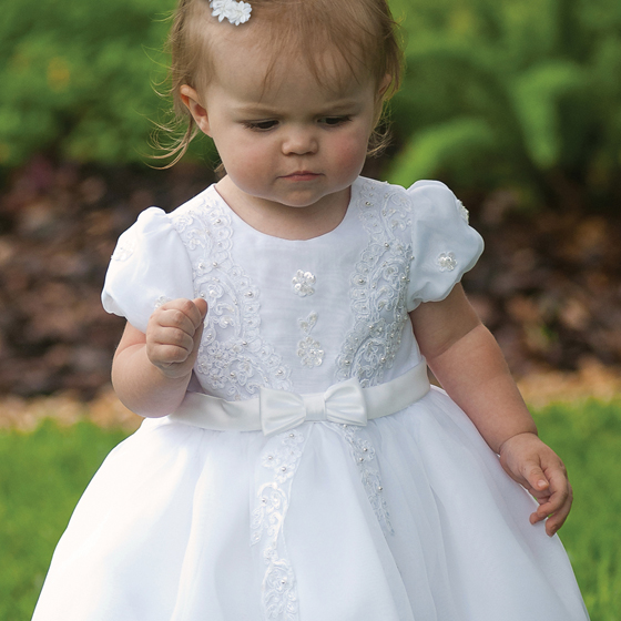 Sarah Louise Ceremonial Ballerina Length Dress 9400